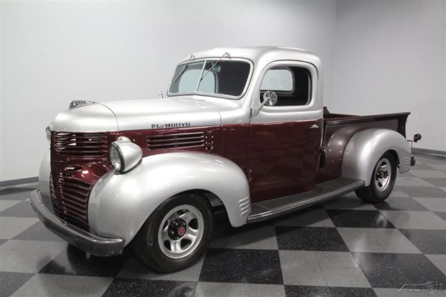 1941 Silver Plymouth Pickup