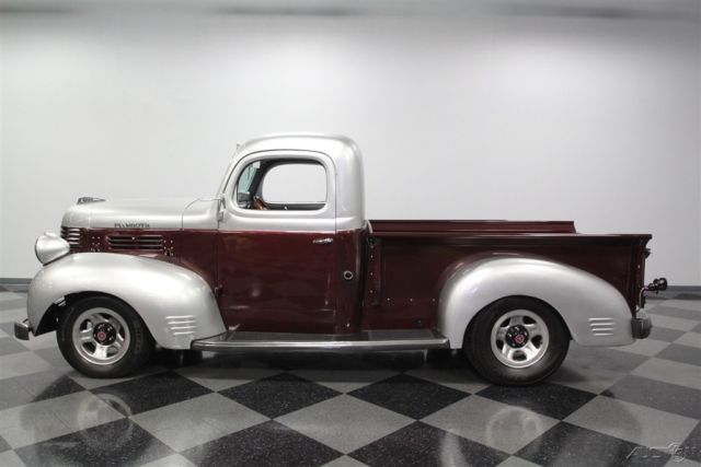 1941 Silver Plymouth Pickup