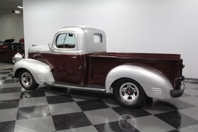 1941 Silver Plymouth Pickup