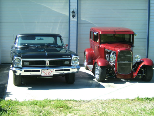 1930 Burgundy Ford Model A Sedan