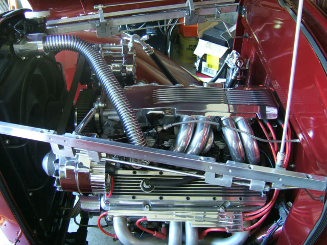 1930 Burgundy Ford Model A Sedan