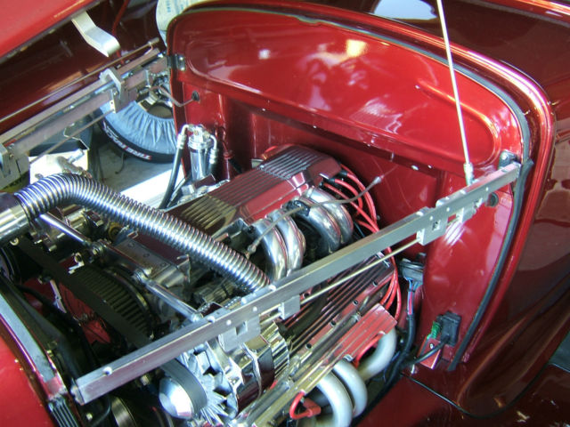 1930 Burgundy Ford Model A Sedan