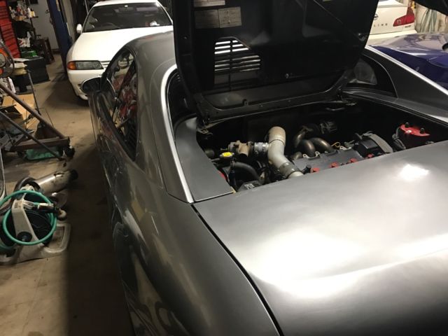 1992 Metallic silver Toyota MR2 Coupe