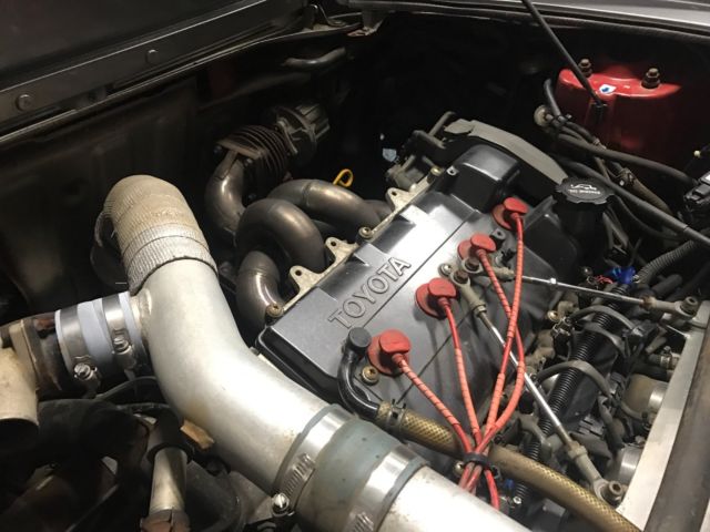 1992 Metallic silver Toyota MR2 Coupe