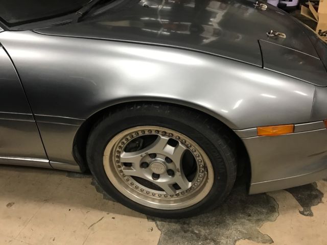 1992 Metallic silver Toyota MR2 Coupe