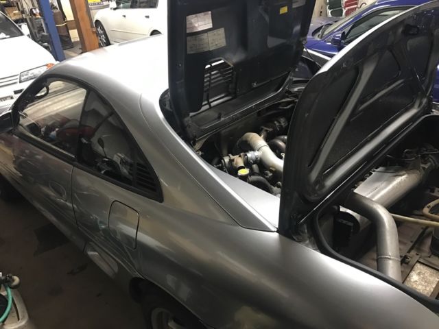 1992 Metallic silver Toyota MR2 Coupe