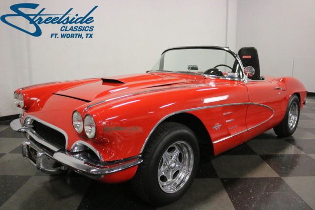 1961 Red Chevrolet Corvette Convertible