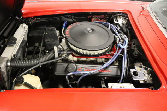 1961 Red Chevrolet Corvette Convertible