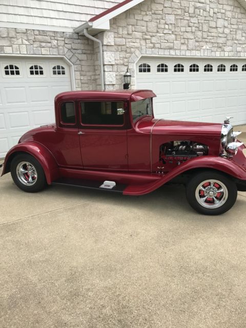 1931 Red Studebaker Six Model 54 Coupe