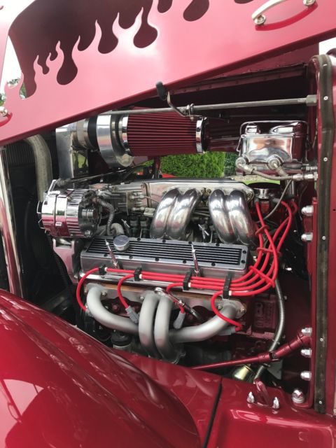 1931 Red Studebaker Six Model 54 Coupe