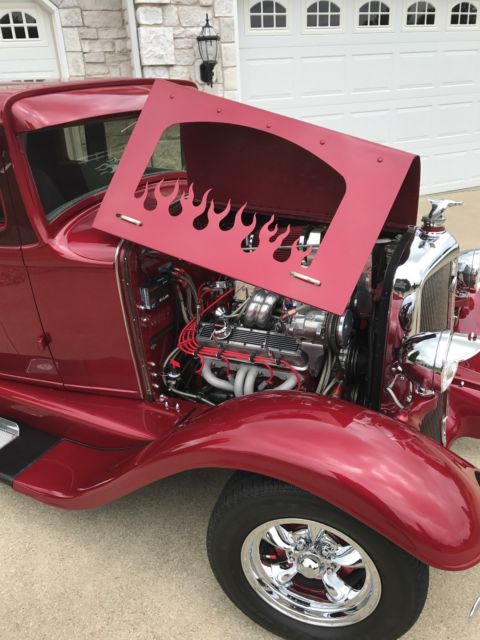 1931 Red Studebaker Six Model 54 Coupe