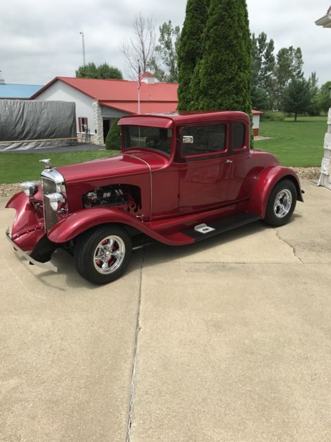 1931 Red Studebaker Six Model 54 Coupe