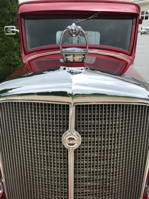 1931 Red Studebaker Six Model 54 Coupe