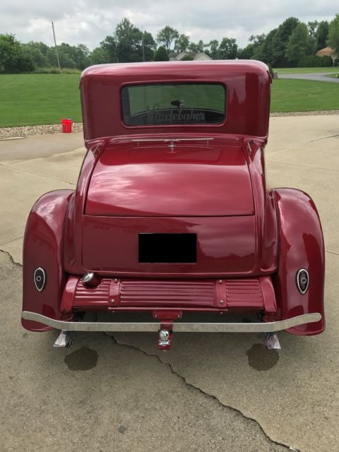 1931 Red Studebaker Six Model 54 Coupe