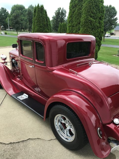 1931 Red Studebaker Six Model 54 Coupe