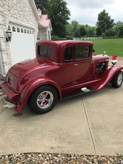 1931 Red Studebaker Six Model 54 Coupe