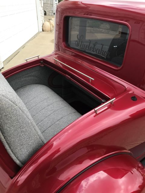 1931 Red Studebaker Six Model 54 Coupe