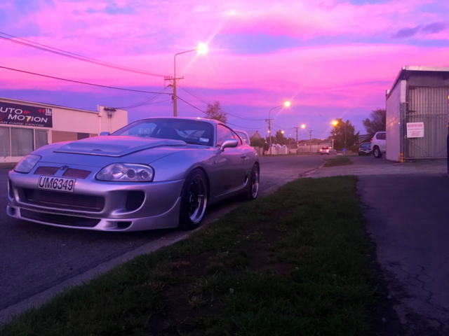 1994 Silver Toyota Supra Coupe