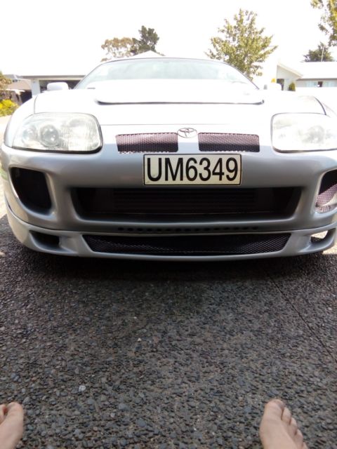 1994 Silver Toyota Supra Coupe