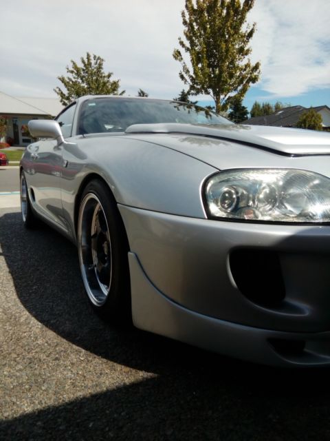 1994 Silver Toyota Supra Coupe