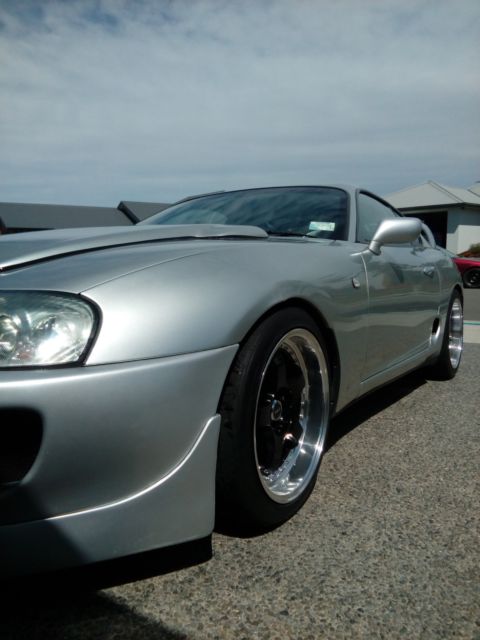 1994 Silver Toyota Supra Coupe