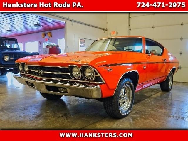 1969 Orange Chevrolet Chevelle --