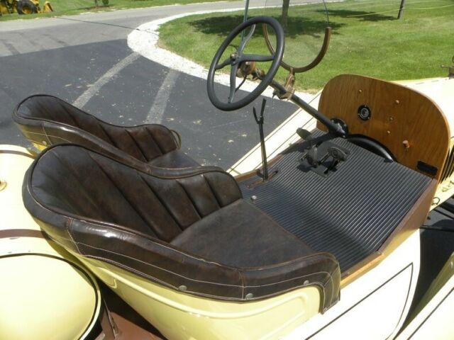 1920 Yellow Ford Model T --