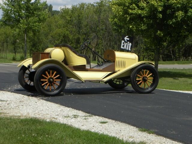 1920 Yellow Ford Model T --