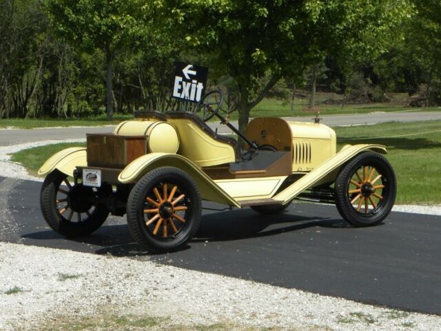 1920 Yellow Ford Model T --