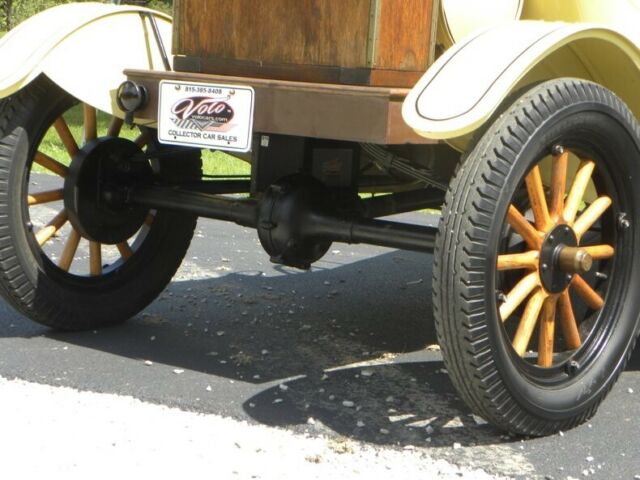 1920 Yellow Ford Model T --