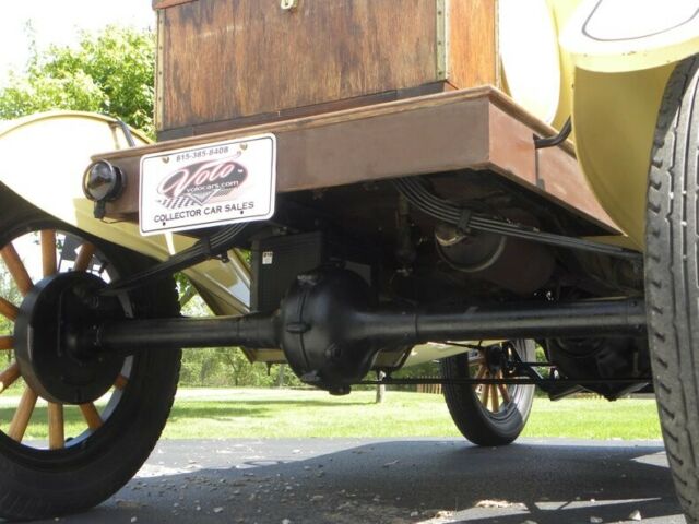 1920 Yellow Ford Model T --