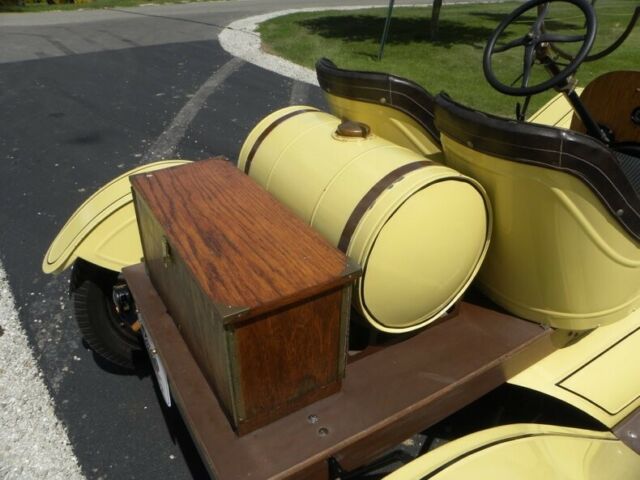 1920 Yellow Ford Model T --