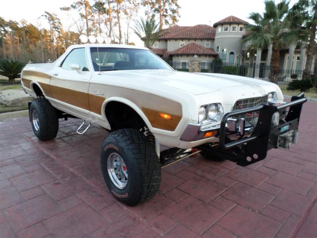 1972 White & Wood Ford Ranchero Standard Cab Pickup