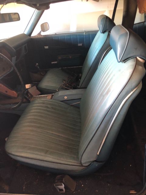 1971 Blue Chevrolet Monte Carlo Coupe