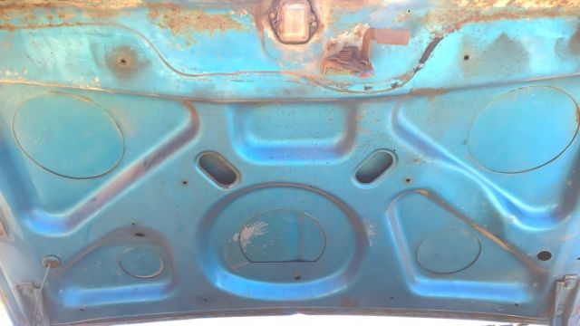 1965 Blue Chevrolet Corvair Convertible