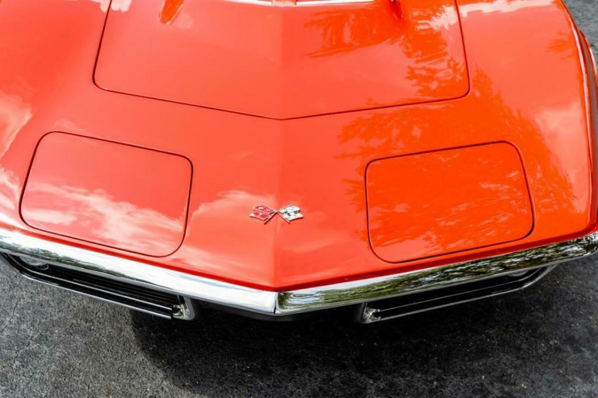 1969 Red Chevrolet Corvette CP : Coupe