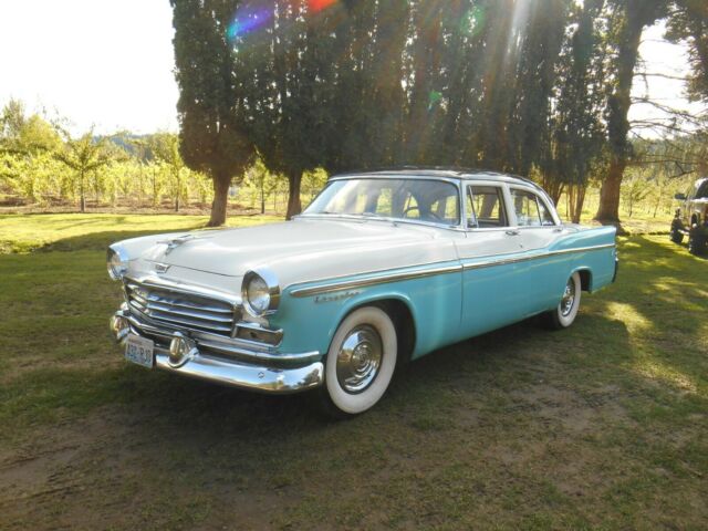 1956 White Chrysler Canadian Windsor Sedan