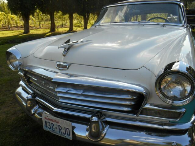 1956 White Chrysler Canadian Windsor Sedan