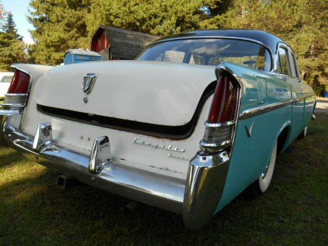 1956 White Chrysler Canadian Windsor Sedan