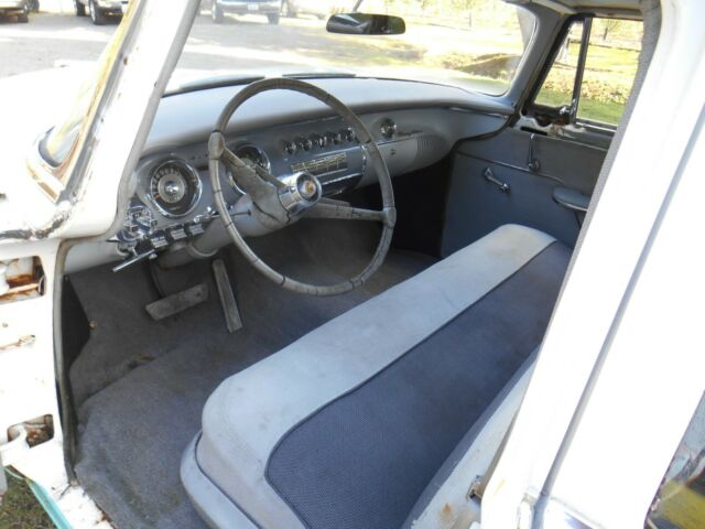 1956 White Chrysler Canadian Windsor Sedan