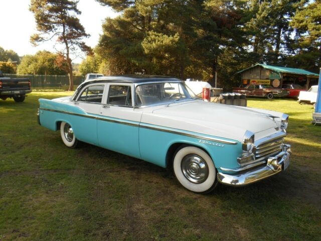 1956 White Chrysler Canadian Windsor Sedan