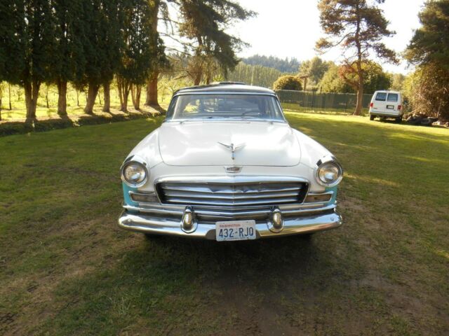 1956 White Chrysler Canadian Windsor Sedan