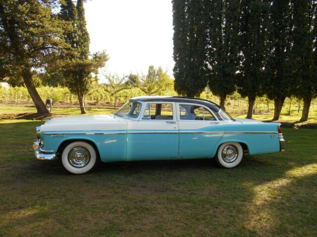 1956 White Chrysler Canadian Windsor Sedan