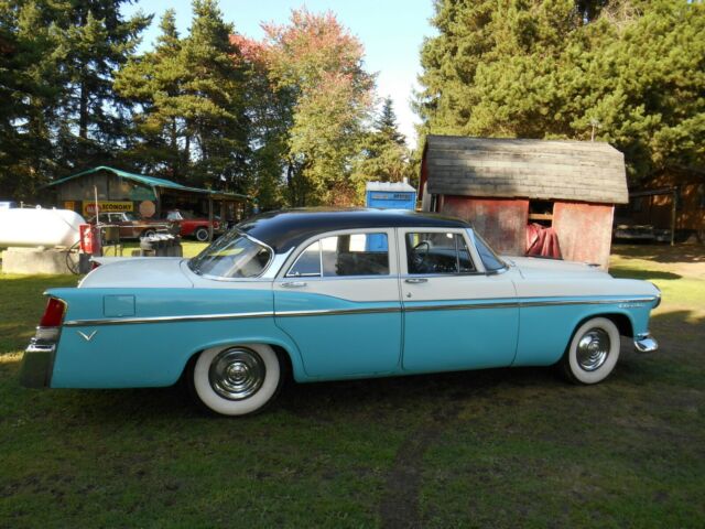 1956 White Chrysler Canadian Windsor Sedan