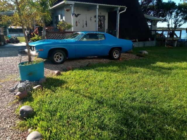 1973 Blue Plymouth Road Runner Fastback