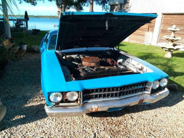 1973 Blue Plymouth Road Runner Fastback