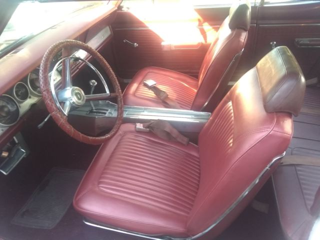 1967 White Plymouth Barracuda