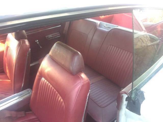 1967 White Plymouth Barracuda