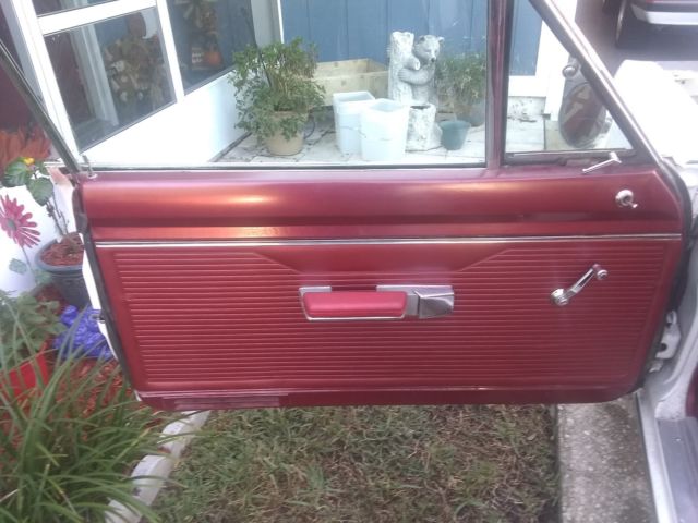 1967 White Plymouth Barracuda