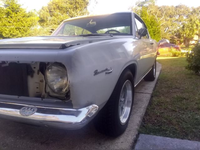 1967 White Plymouth Barracuda